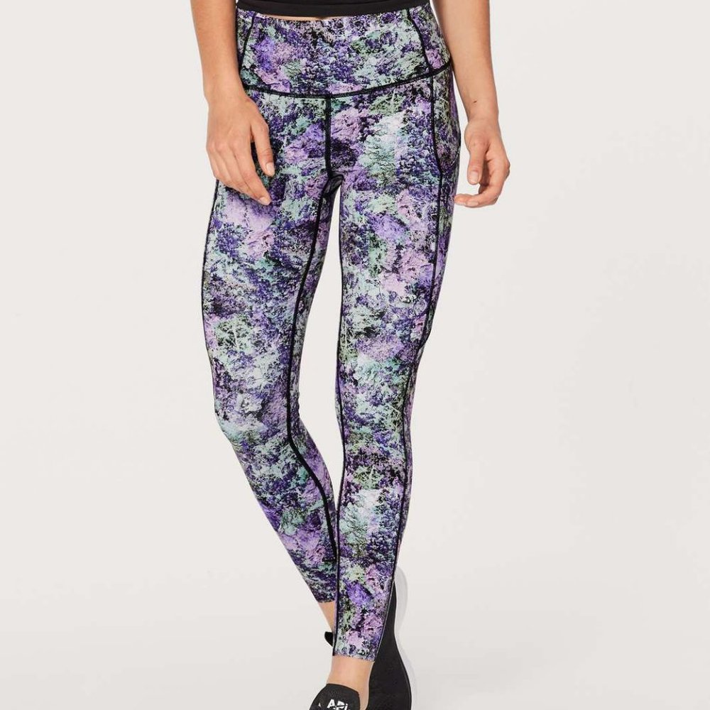 Lululemon Fast & Free 7/8 Tight II *Nulux 25" Sz 6
